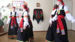 Фольк  анс РЯБИНУШКА Красненская ДШИ МС ПОДР ГР   Ой, во поле травушка горела