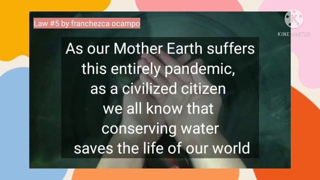 10 Laws On Ways To Protect Our Mother Earth | Group 5 смотреть онлайн