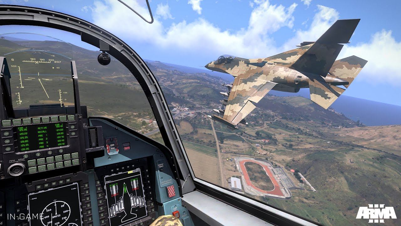 ArmA 3 Longest glide landing without engine??? ( Failure though :/ ) смотреть онлайн