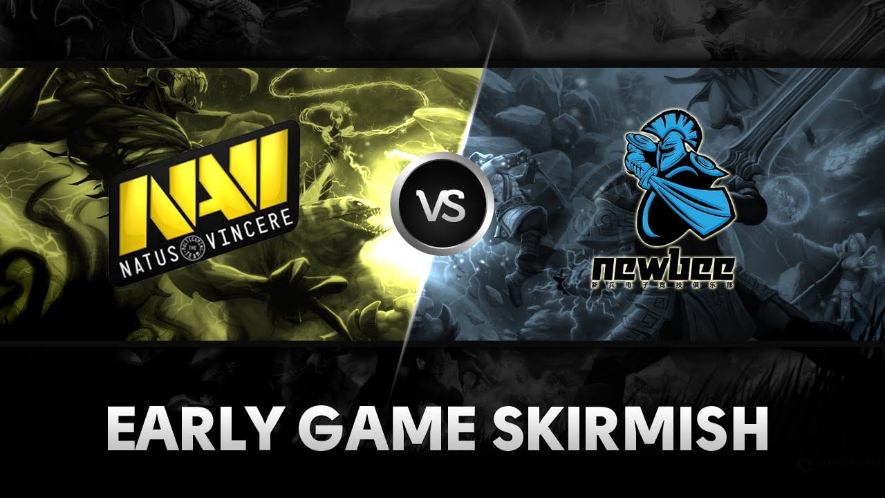 Early game skirmish by Na'Vi vs Newbee @ The International 2014 смотреть онлайн