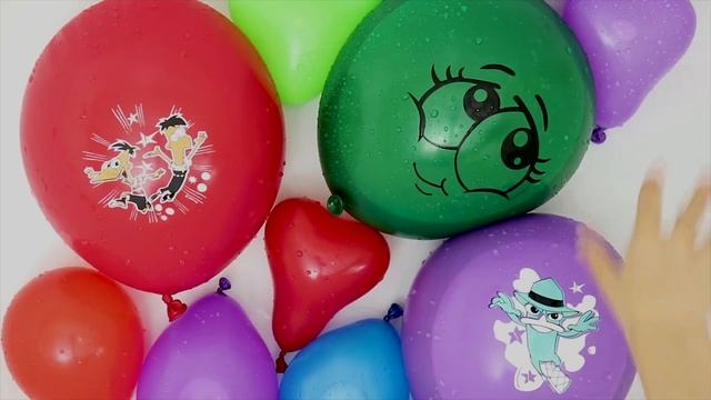 Изучаем цвета Лопаем шарики смотреть онлайн