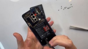 OnePlus 7T Pro  - Замена Аккумулятора Разборка