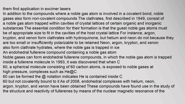 Noble gas смотреть онлайн