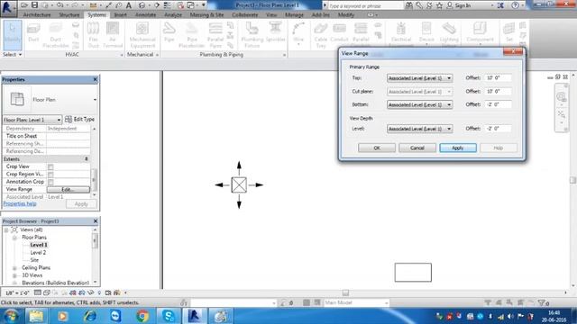 REVIT (VIEW RANGE ) смотреть онлайн