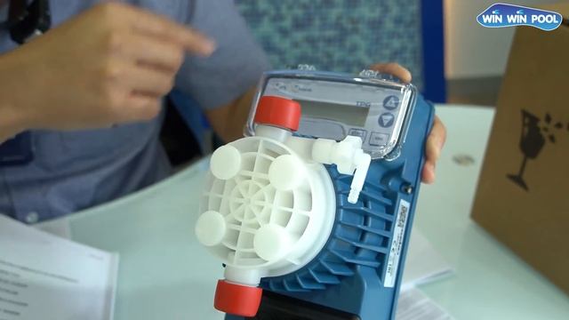 EP1 Seko TeKna  TPG ปั๊มเคมีคุณภาพดี รับสัญญาณ  4-20 MP, Pulse, Timer หัวปั๊มทำจาก PVDF