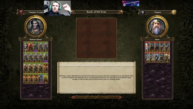 Total war Warhammer Vampire Counts and retaking wester sylvania With Salem смотреть онлайн