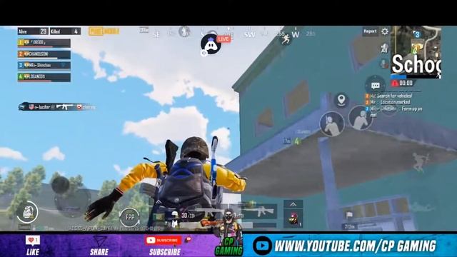 FULL RUSH GAMEPLAY | CHILL STREAM WITH SQUAD | BATTLEGROUND MOBILE INDIA With CP GAMING смотреть онлайн