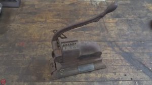 Реставрация старинного датера-дырокола