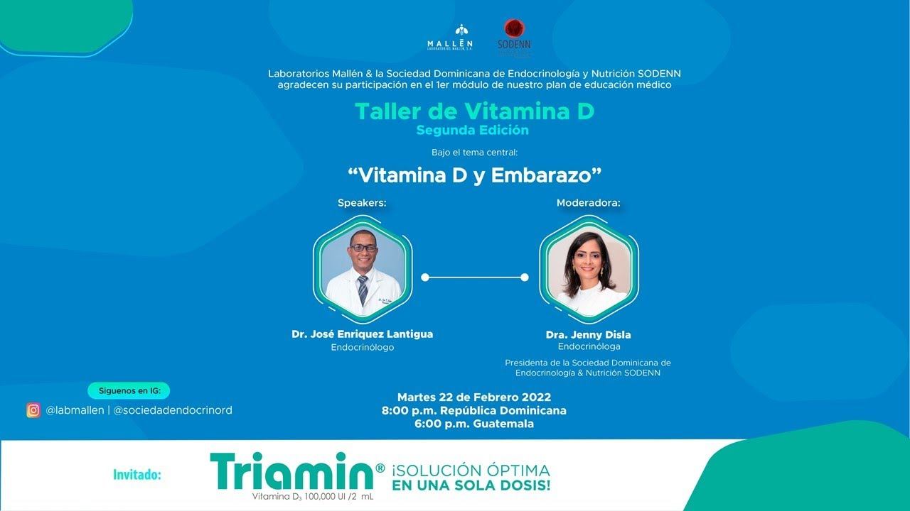 Taller de Vitamina D | 2da Edición | Vitamina D y Embarazo смотреть онлайн