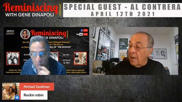 Al Contrera of "The Mystics" interview with Gene DiNapoli - 4/12/21 смотреть онлайн