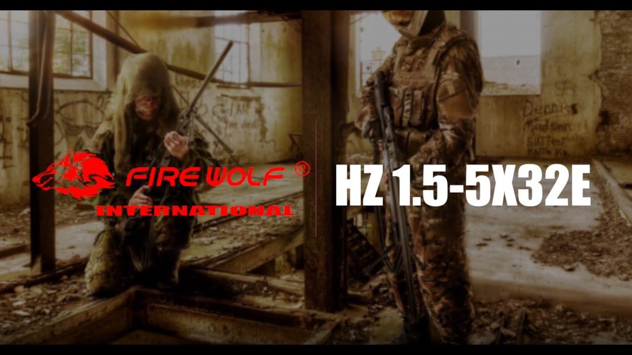 Fire Wolf 1.5-5X32 Hunting Rifle Optical Scope смотреть онлайн