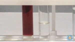 Иодид калия с пероксидом водорода.