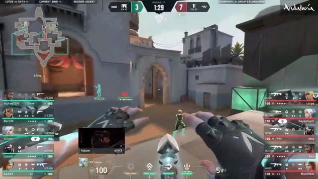 T1 Vs FunPlus Phoenix - MAP 2 BIND - VALORANT Champions Los Angeles 2023 - Group Day 5 смотреть онлайн