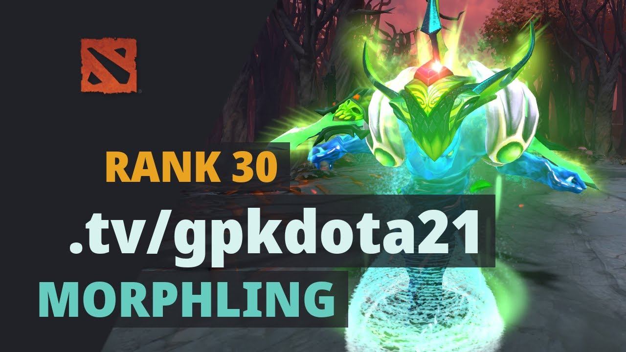 .tv/gpkdota21 (Rank 30) plays Morphling Dota 2 Full Game смотреть онлайн