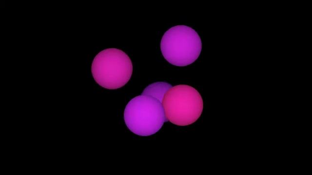 5-balls. Rotation in four-dimensional space. 4D. Fourth dimension. Hyperspace. смотреть онлайн