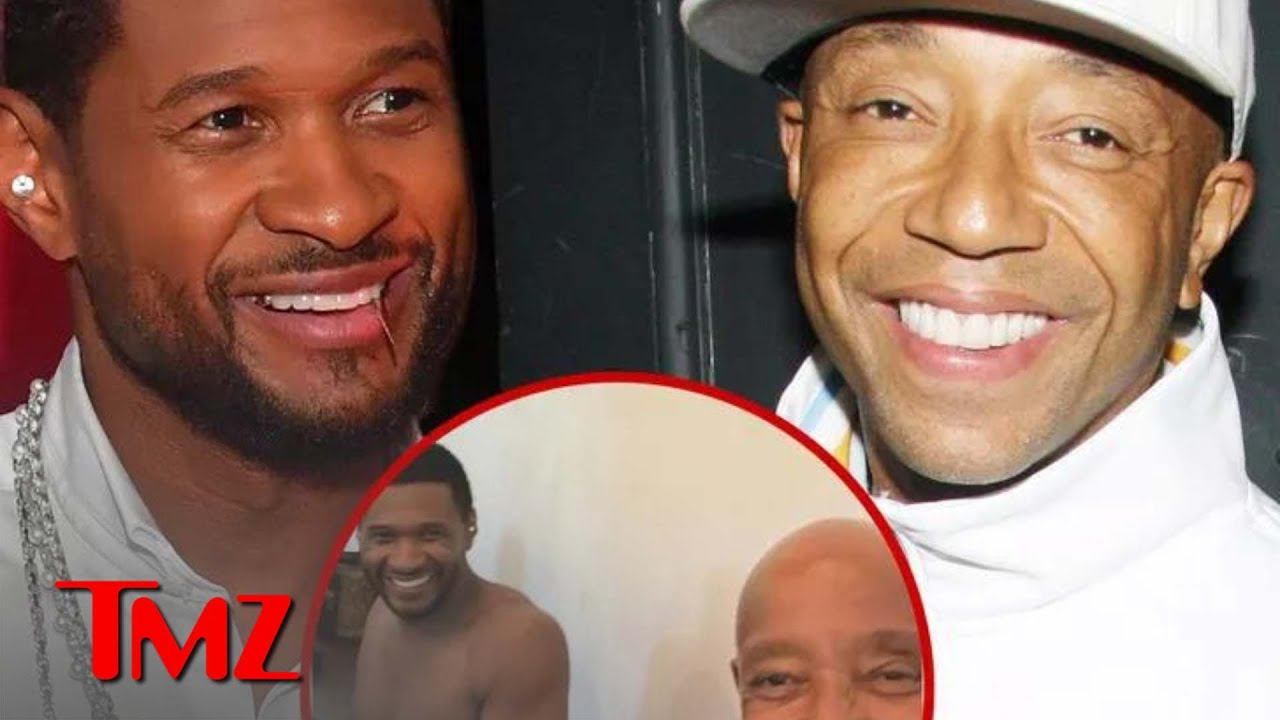 Usher Vacations in Bali with Russell Simmons, Partakes in Yoga Session | TMZ TV смотреть онлайн