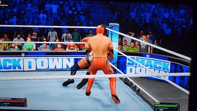 Smackdown (10/20/23) Match #1 Jinder Mahal vs. Axiom смотреть онлайн