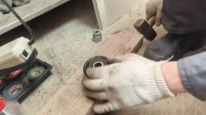 Замена подшипников роликов D4CB Hyundai Starex