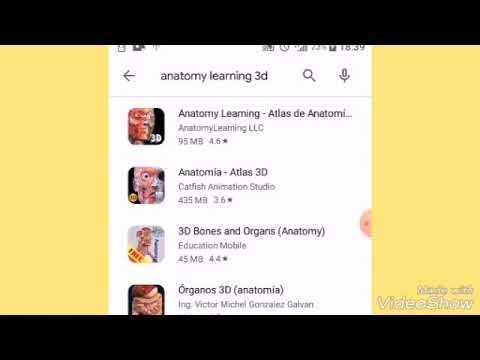 Tutorial para usar la aplicación Anatomy Learning 3D смотреть онлайн