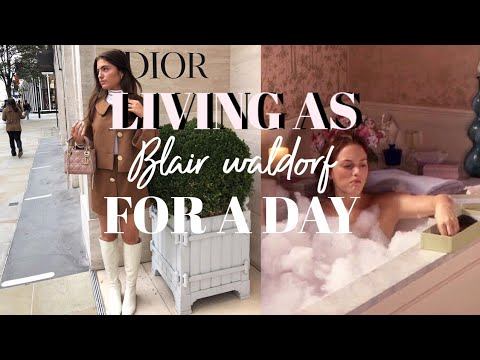 I Lived As Blair Waldorf For A Day!: Birthday Shopping, Lunch & Breakfast at Tiffanys смотреть онлайн