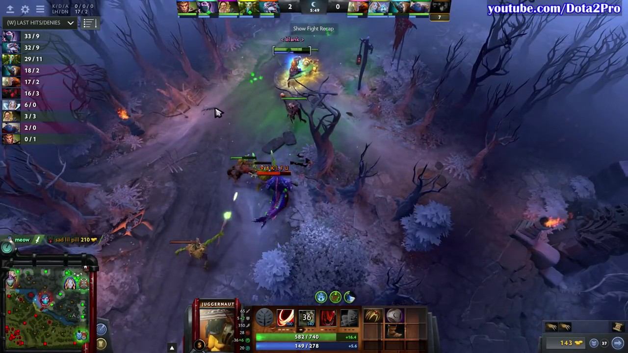Miracle - Juggernaut Safelane RAMPAGE Dota 2 Pro MMR смотреть онлайн