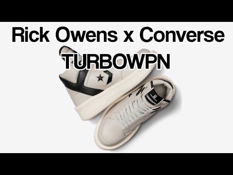 Rick Owens X Converse TURBOWPN