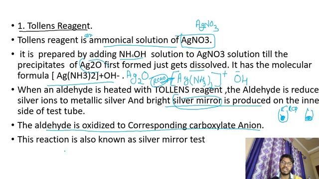 Tollens & Fehling solution/ part 27 смотреть онлайн