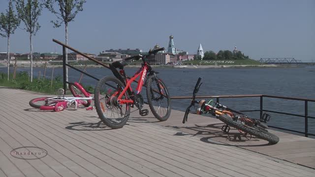 Набережная " Волги" , "Сызранки" и "Крымзы". Лето . г Сызрань "без прикрас" . смотреть онлайн