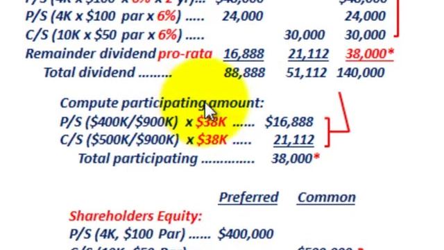 Stockholders Equity (Book Value Per Share, Preferred Stock & Common Stock Dividends) смотреть онлайн