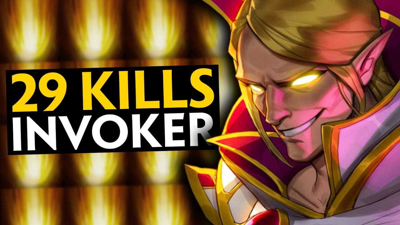 WHEN INVOKER TURN ON HERO FARMING MODE | INSANE 29 KILLS GAME | Dota 2 Invoker смотреть онлайн