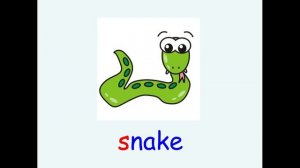 Jolly Phonics /s/ - Sound, Song, Vocabulary and Blending