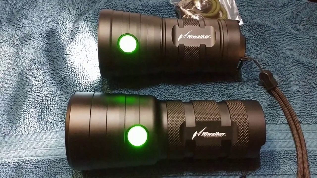Niwalker MM20EB Flashlight Review!