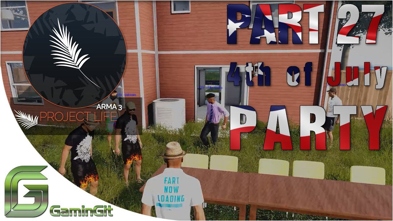 Arma 3: Project Life Mod - 4th of July Party - Part 27 смотреть онлайн