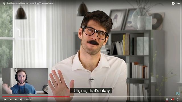 16 Personalities Introducing Themselves, by FJ! (INFP Reacts) смотреть онлайн