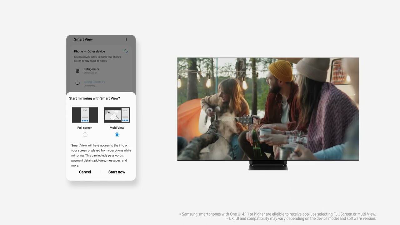 SmartThings: How to mirror your mobile screen to the TV (Smart View) | Samsung смотреть онлайн