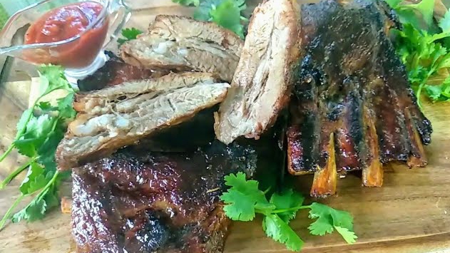 Нежнейшие рёбрышки тают во рту! Проверенный рецепт. Рёбрышки в духовке. смотреть онлайн