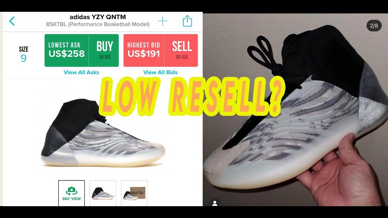 Adidas YEEZY QNTM BASKETBALL RESELL PREDICTION смотреть онлайн