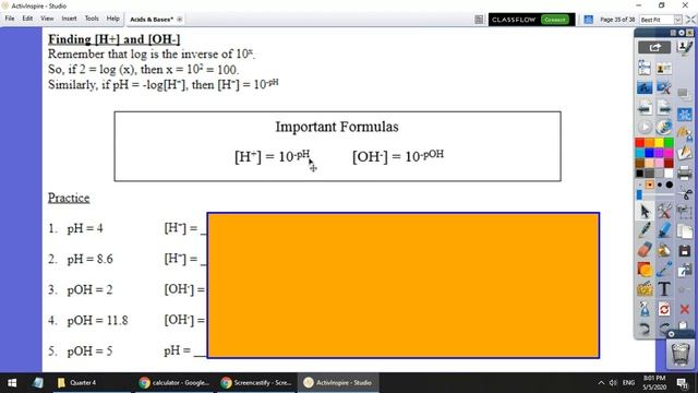 Using the pH Formulas смотреть онлайн