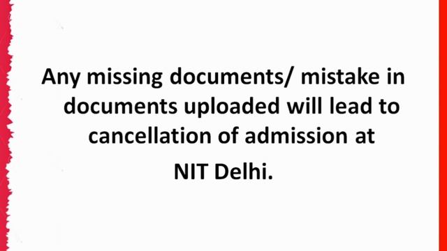 NIT Delhi Admission Notification | Online Reporting | Documents Required | Online classes | NITD смотреть онлайн