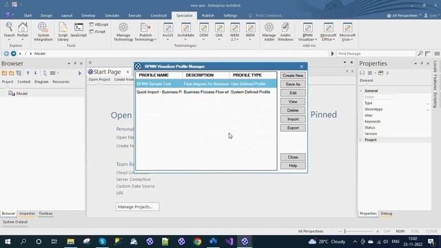 MDG Integration for BPMN Visualizer смотреть онлайн