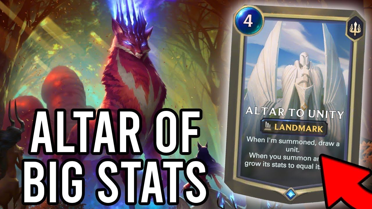 Getting Free Big Units With Altar To Unity! | Legends of Runeterra смотреть онлайн