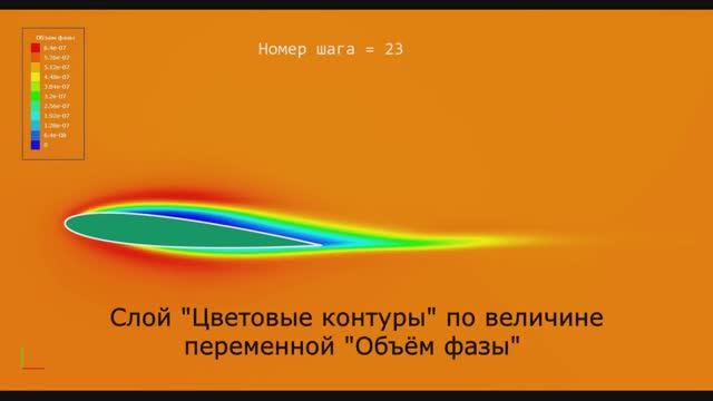 FlowVision Обледенение твердой поверхности смотреть онлайн