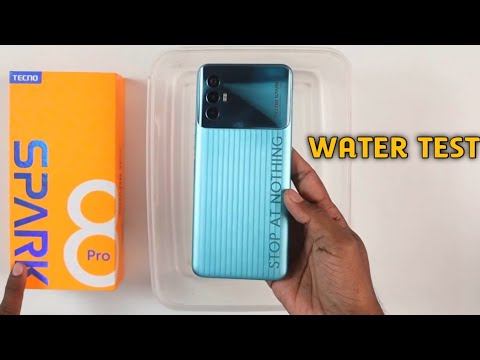 Tecno Spark 8 Pro Water Test || tecno spark 8 pro waterproof test смотреть онлайн