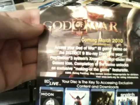 District 9 unboxing with God of War III Demo смотреть онлайн