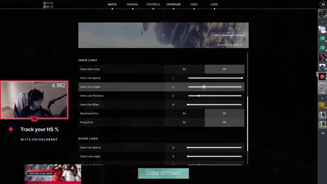 TENZ THE BEST CROSSHAIR IN VALORANT смотреть онлайн