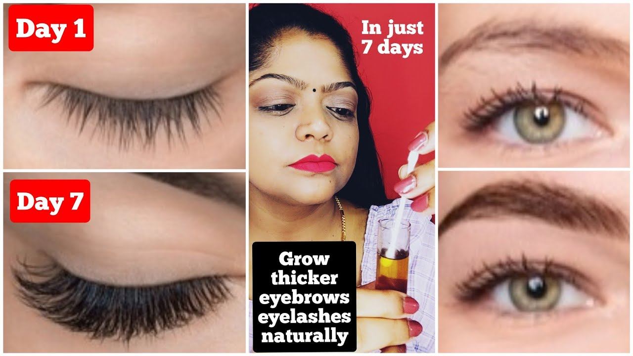 OMG! Use this serum to grow thick eyebrows and long eyelashes in 7 days| Natural home remedies смотреть онлайн