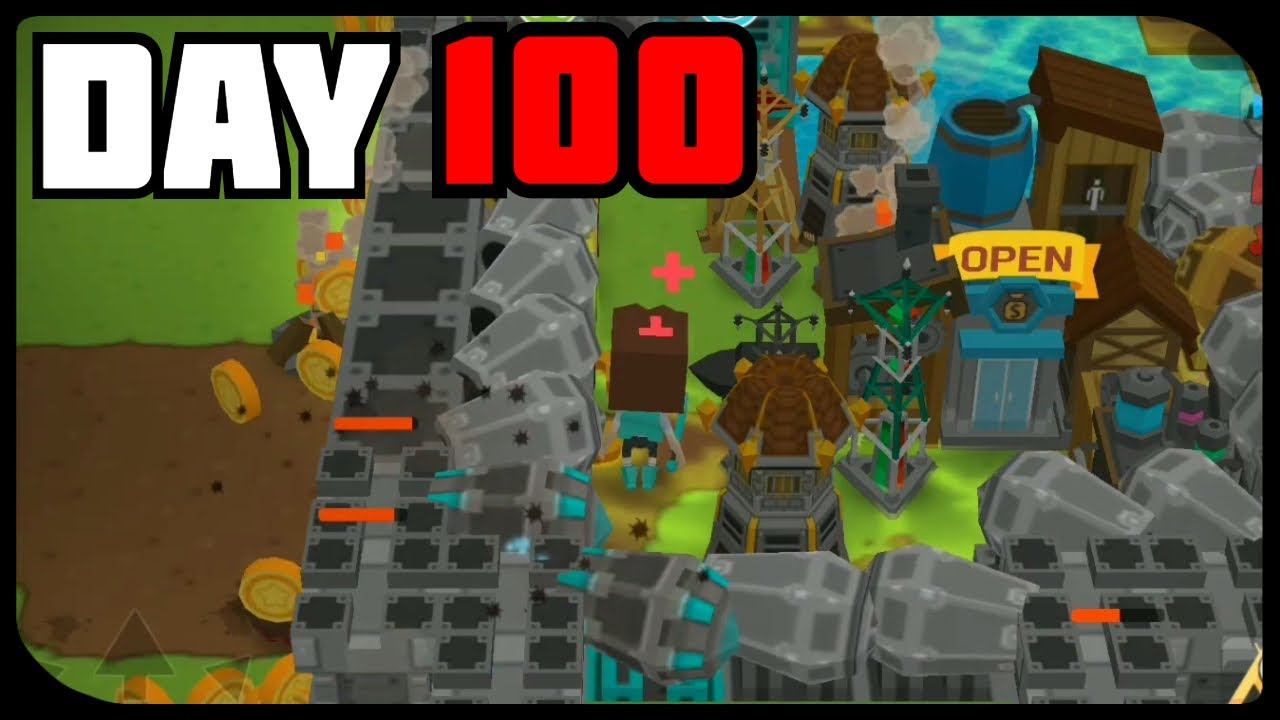 MINE SURVIVAL DAY 100 | Let's Play Mine Survival S6 Final смотреть онлайн