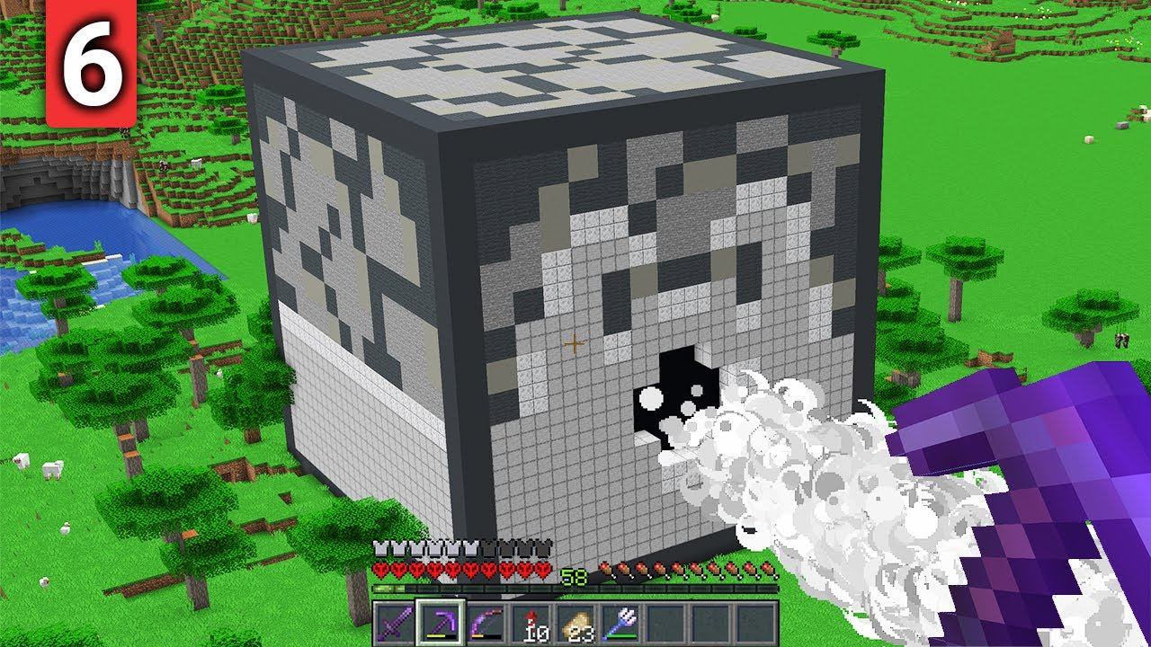 I Built The WORLD'S BIGGEST Dispenser in Minecraft Hardcore смотреть онлайн