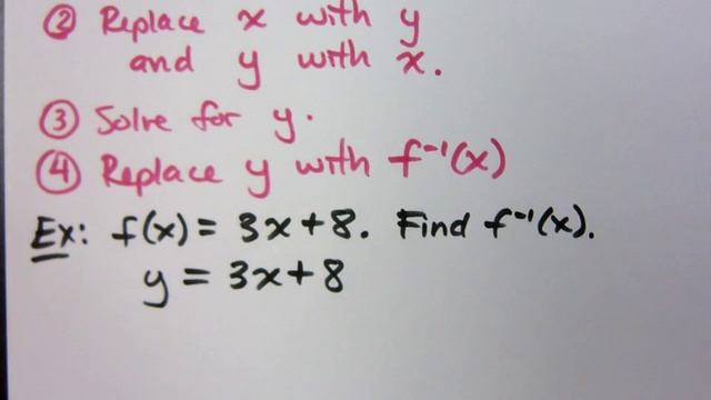 College Algebra - Part 135 (Inverse Functions) смотреть онлайн