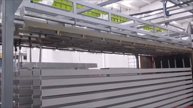 ELECTRON Bar Transfer Type Powder Coating Line Bara Aktarmalı Tozboya Tesisi смотреть онлайн